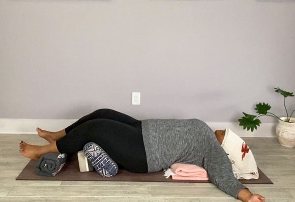 These 4 Restorative Yoga Poses Will Completely Reset Your Mood