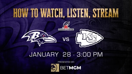 Watch Ravens vs. Chiefs in the NFL Online for Free