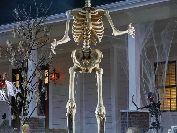 A selection of Home Depot’s massive Halloween ornaments is discounted — featuring Skelly’s latest companions