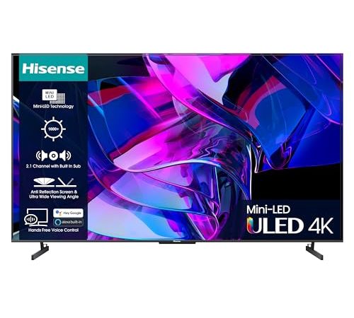 Acquire the 85-inch Hisense Class U7 QLED 4K TV for less than $1,000 at Walmart
