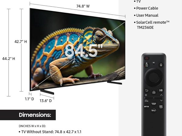 Samsung QLED Q8F Television Now Below $1,000 at Amazon — Save $300