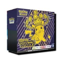 Save $8.12 on the Pokémon TCG Surging Sparks Elite Trainer Box at TCGPlayer in comparison to Amazon