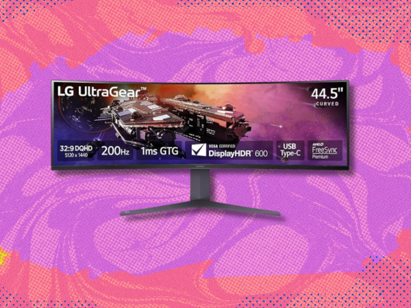 Save over $100 on 45″ LG Ultragear Curved Gaming Display
