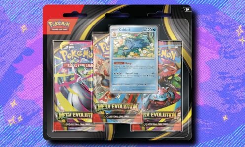 The Pokémon TCG Mega Evolution Sleeved Booster Pack is $4.66 less expensive on TCGPlayer compared to Amazon.