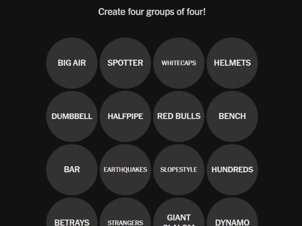 NYT Connections Sports Version: Clues and Solutions for November 13, 2025