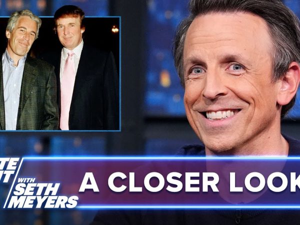 Seth Meyers Allocates 5 Minutes to Examine Trump’s Lengthy Epstein Tirade on Truth Social