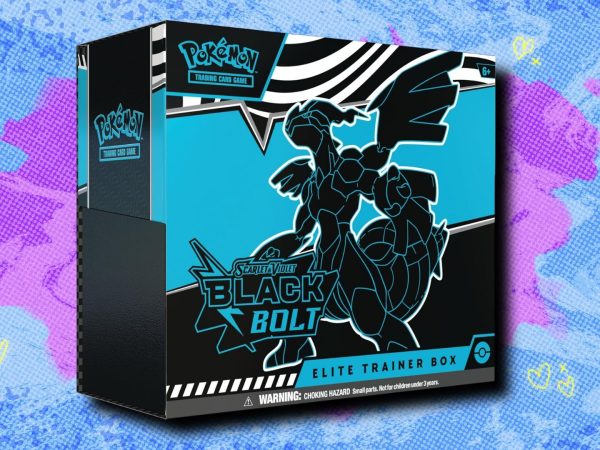 The Pokémon TCG Black Bolt Elite Trainer Box falls beneath market pricing on Amazon