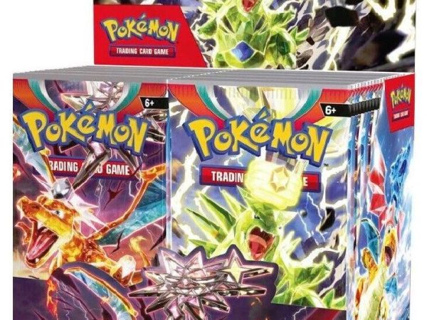 The Pokémon TCG Phantasmal Flames Booster Bundle is $9 less expensive at TCGplayer compared to Amazon.