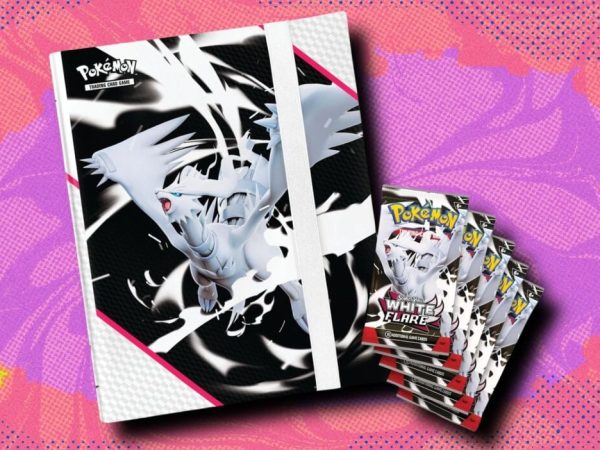 The Pokémon TCG White Flare Binder Collection has reached its market value on Amazon.