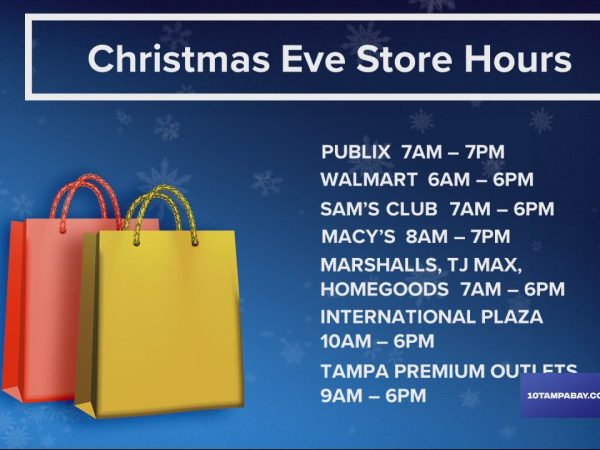 Christmas Eve Retail Closing Hours: Store Opening Times for Walmart, Target, and Others