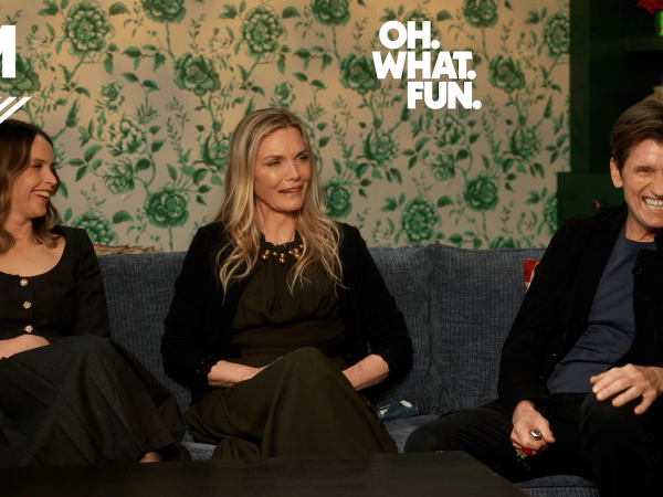 Michelle Pfeiffer and the “Oh. What. Fun.” Cast Perform “Does It Ring Christmas?”