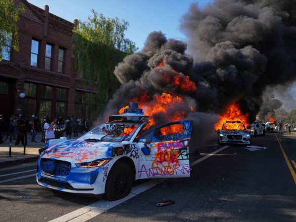 Woman in Los Angeles Discovers Man Concealed in Waymo Trunk