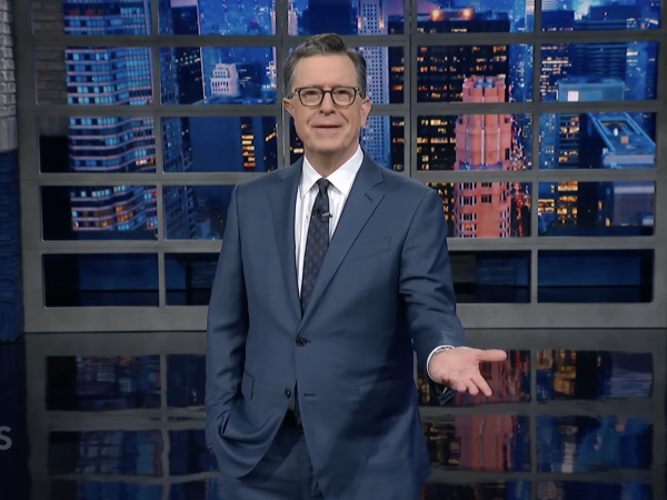 Stephen Colbert Reacts to the Artemis II Lunar Mission