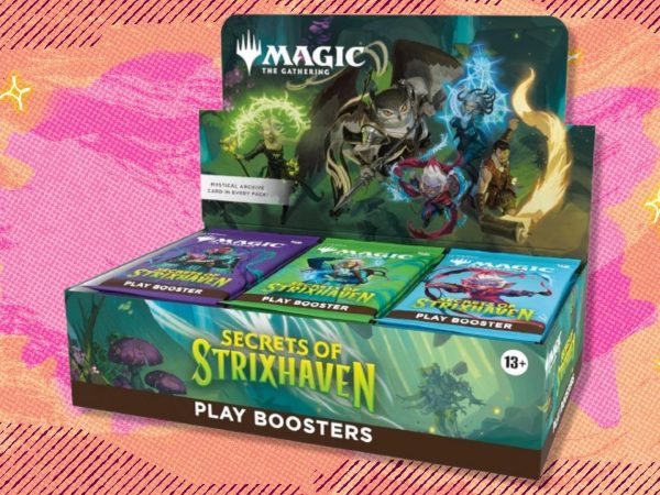 Grab a discount of almost $25 on the Magic: The Gathering Strixhaven Play Booster Box available at Amazon