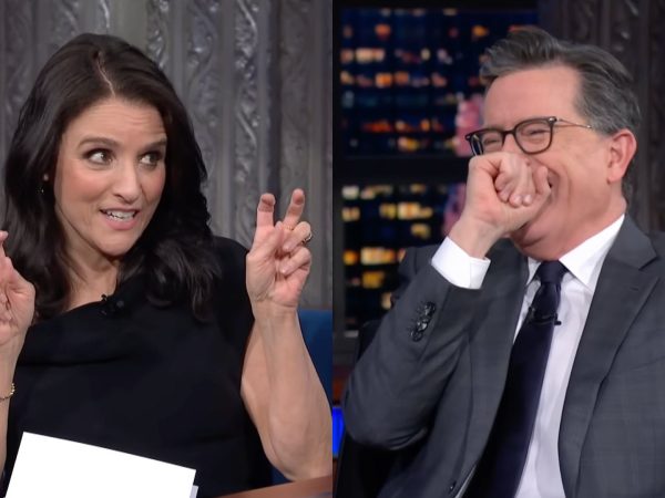 Julia Louis-Dreyfus Presents a Veep-Inspired Roast to Stephen Colbert